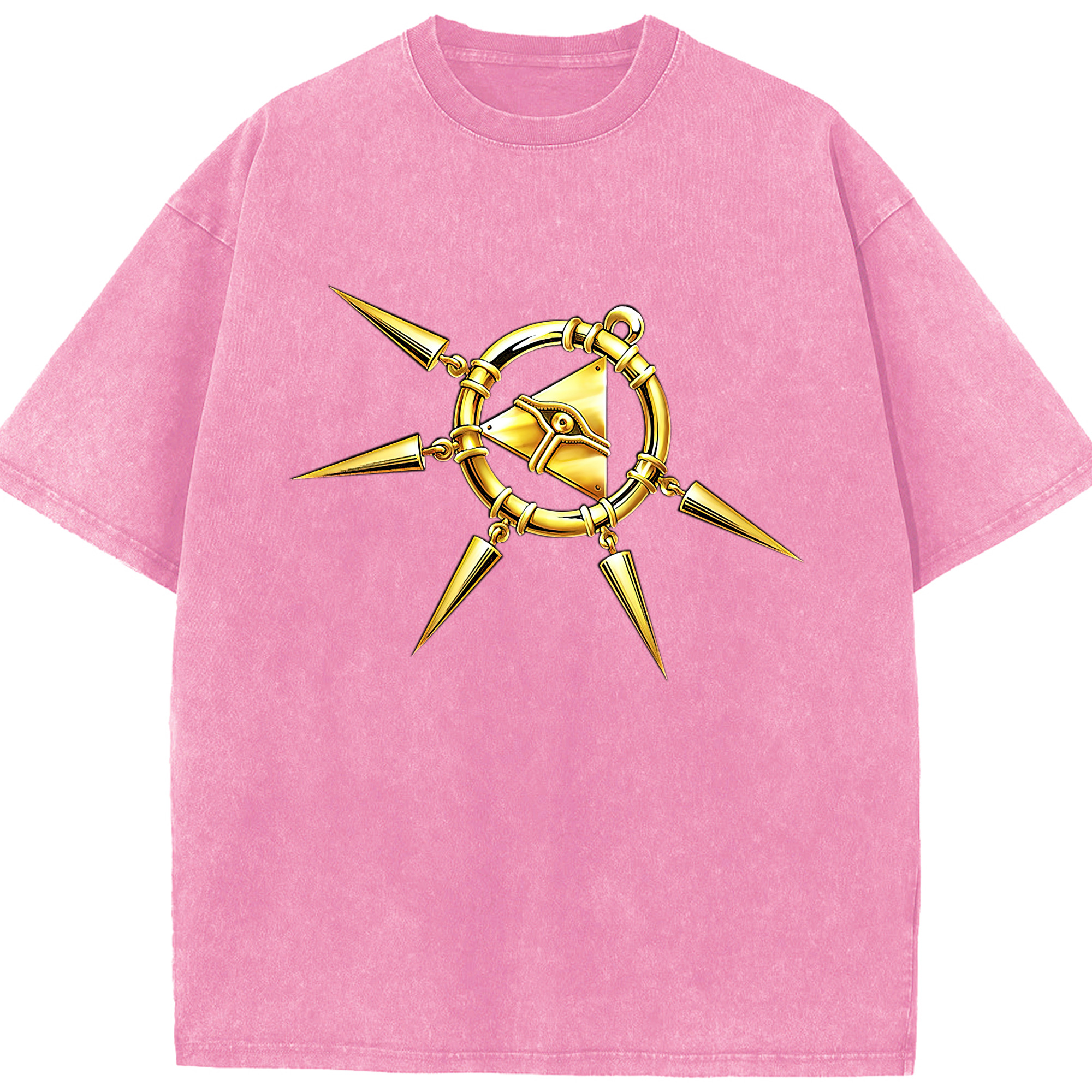 （画像用） 遊☆戯☆王 Yu-Gi-Oh! 綿100% ヴィンテージ風 半袖Tシャツ（フロントプリント）